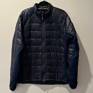 Canada Goose Dark Blue Puffer Jacket